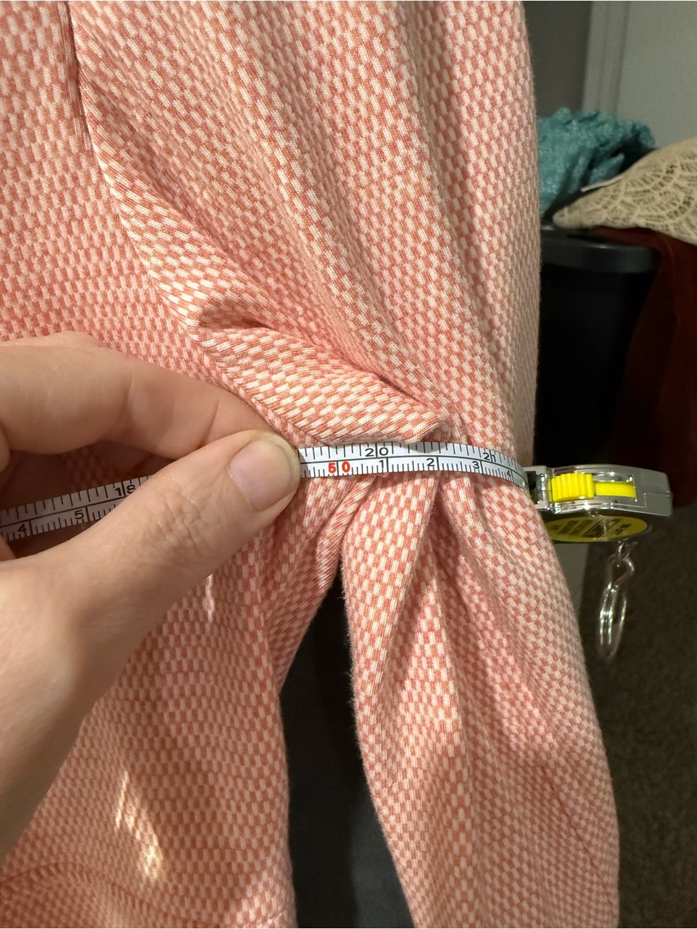 CAbi Peach-Pink Textured Collar Jacket - Picture 12 of 16